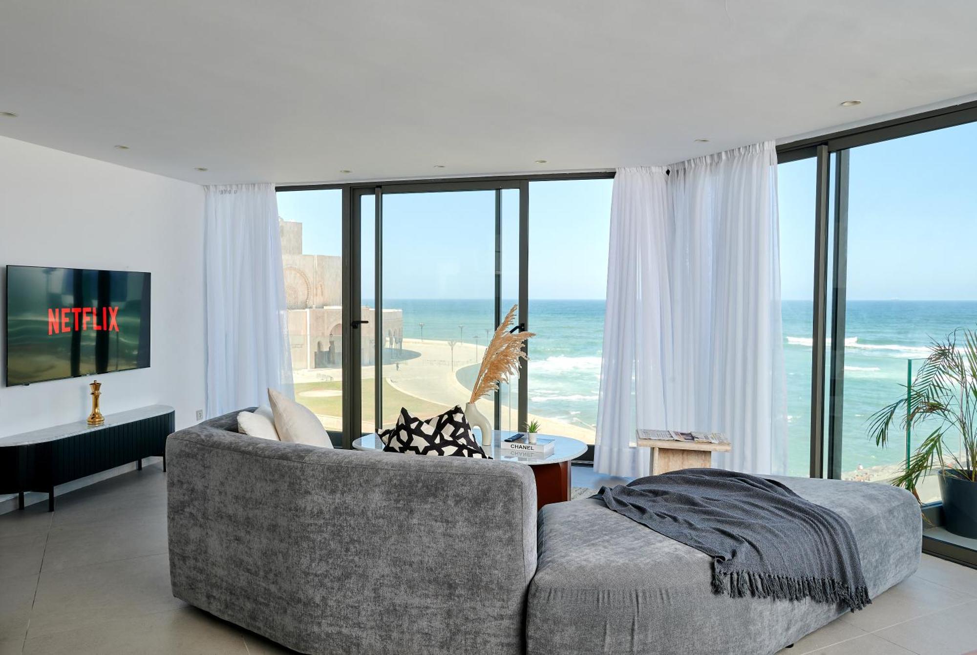 Apartment Sea View B22 -Mosquee Hassan II By Thecasaedition Casablanca Kültér fotó