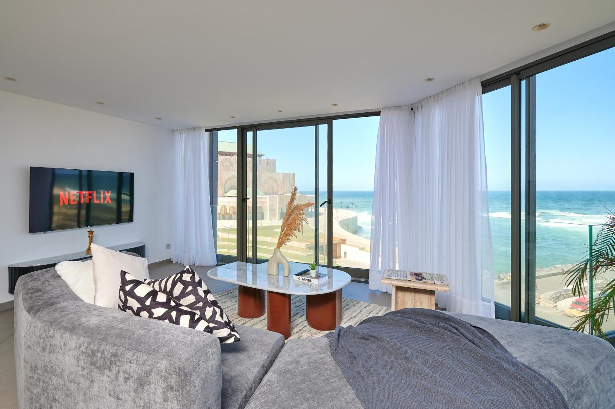 Apartment Sea View B22 -Mosquee Hassan II By Thecasaedition Casablanca Kültér fotó