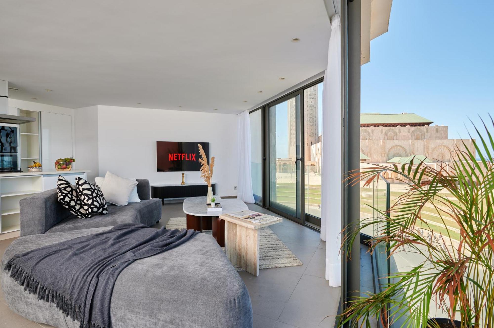 Apartment Sea View B22 -Mosquee Hassan II By Thecasaedition Casablanca Kültér fotó
